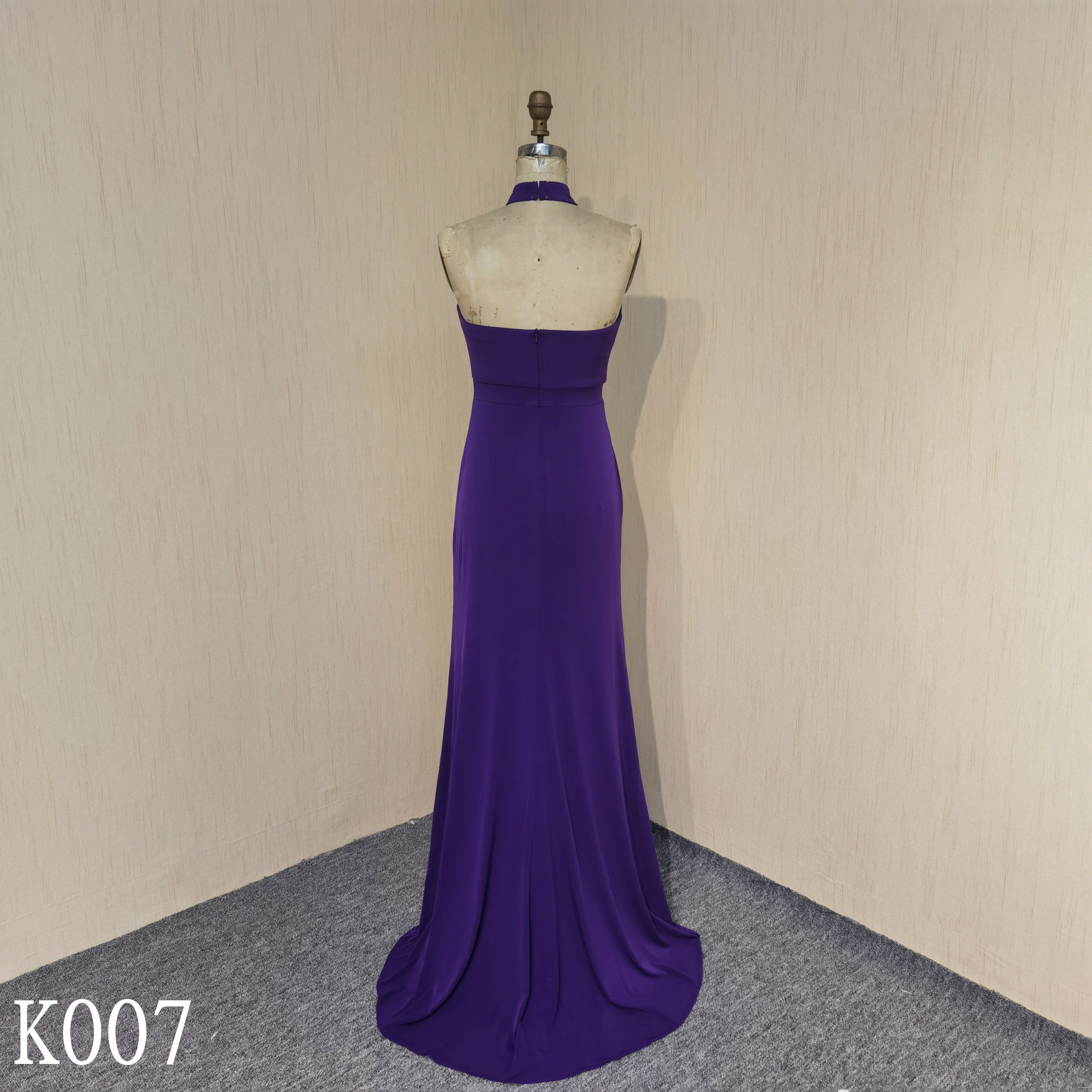 K007 Evening dress with Slit made in China