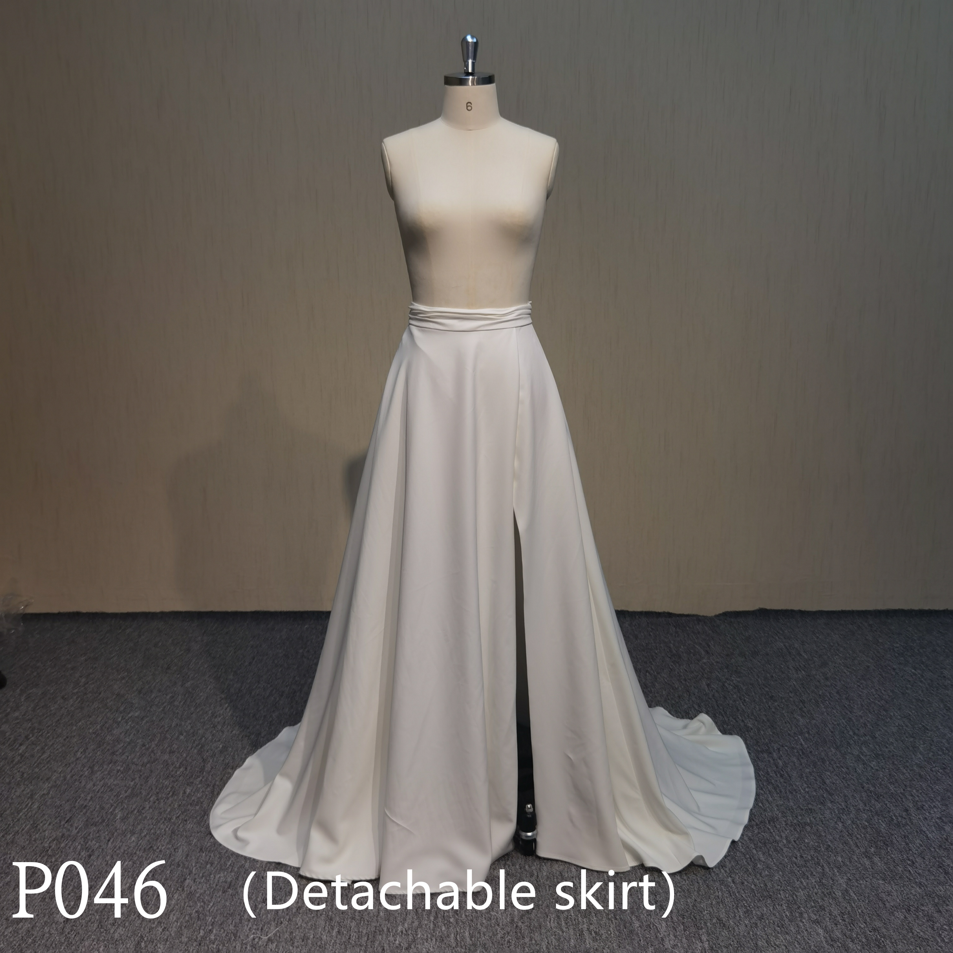 P046 Detachable skirt  Wedding Dresses  made in China