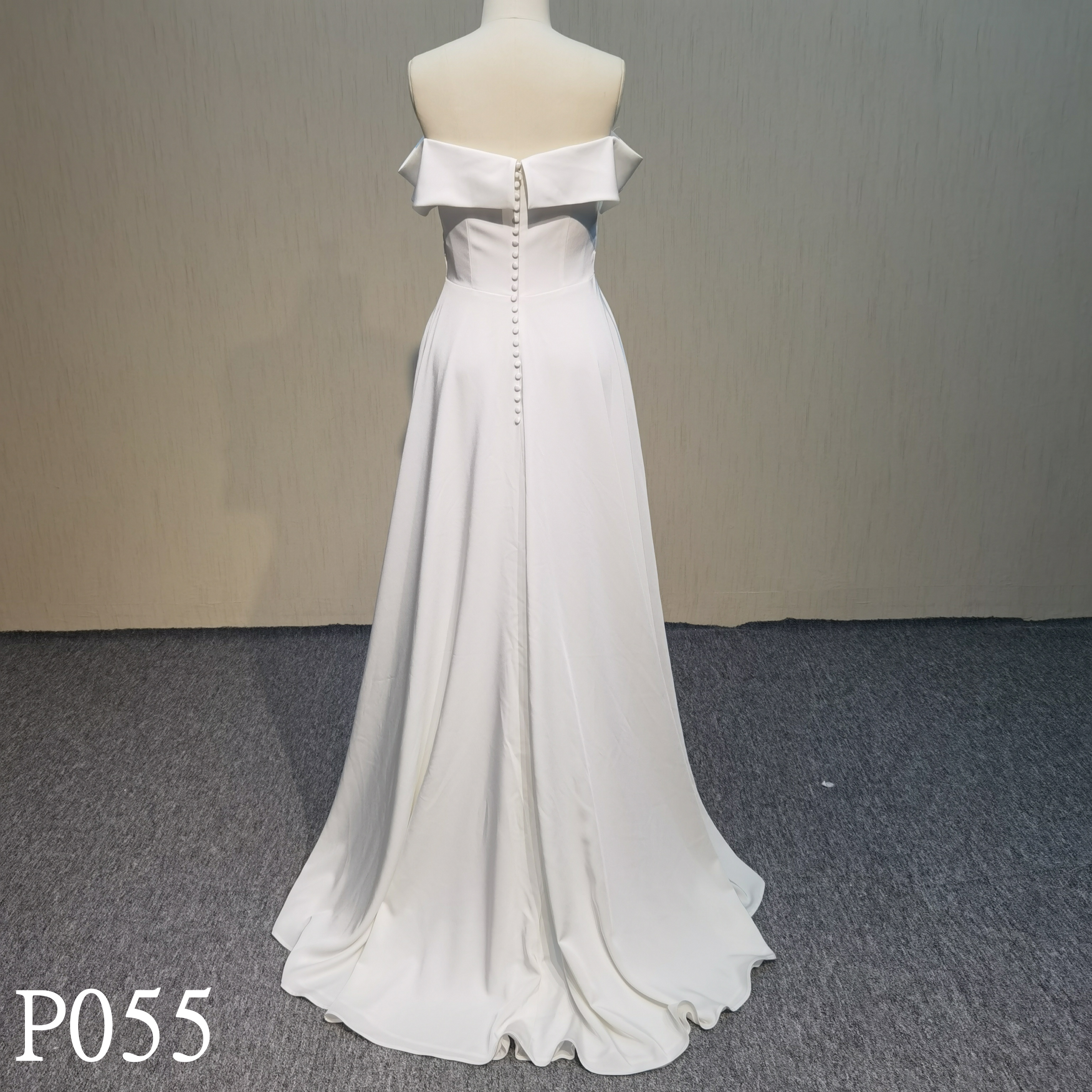 P055 Sweet heart  Sleeveless  Wedding Dresses  made in China