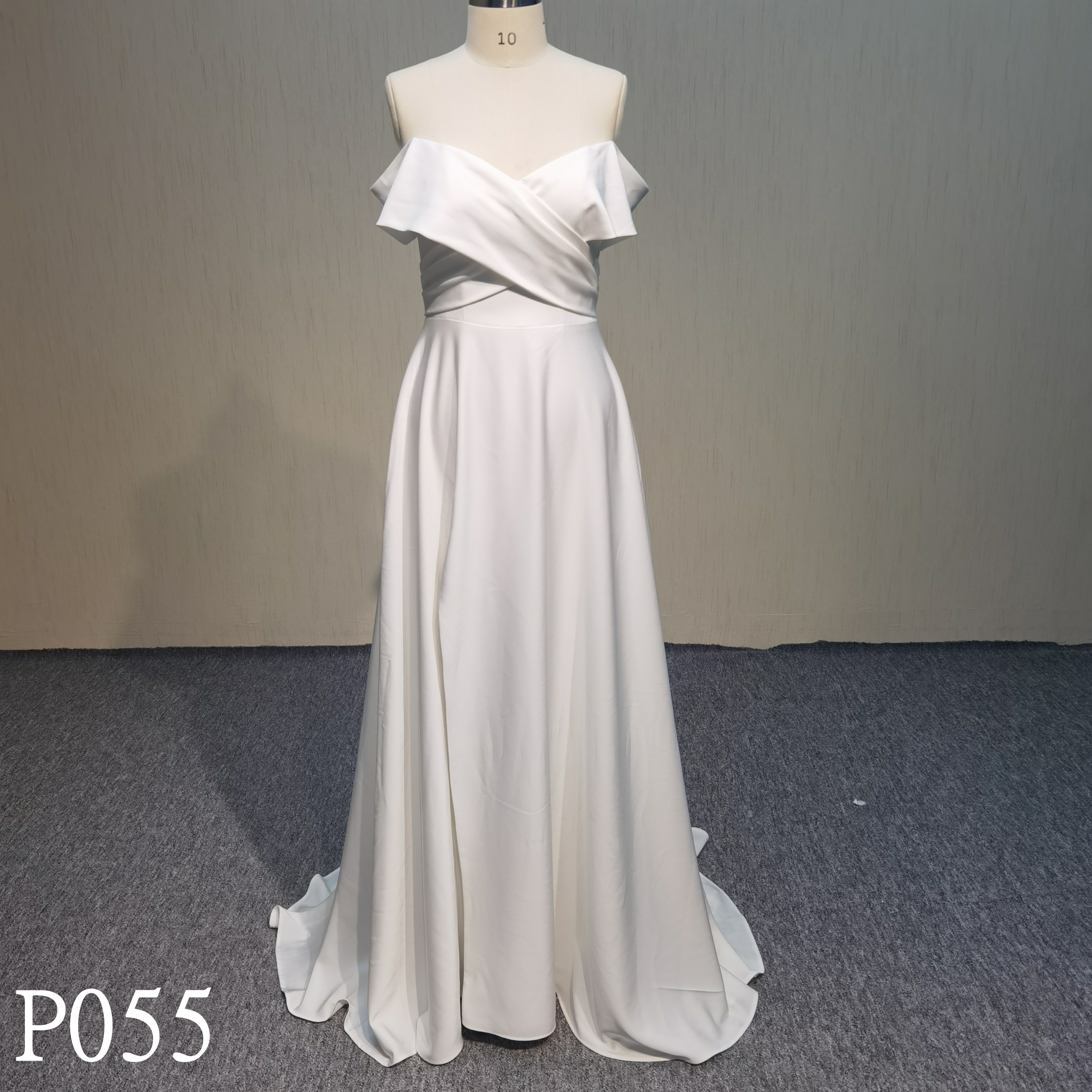 P055 Sweet heart  Sleeveless  Wedding Dresses  made in China
