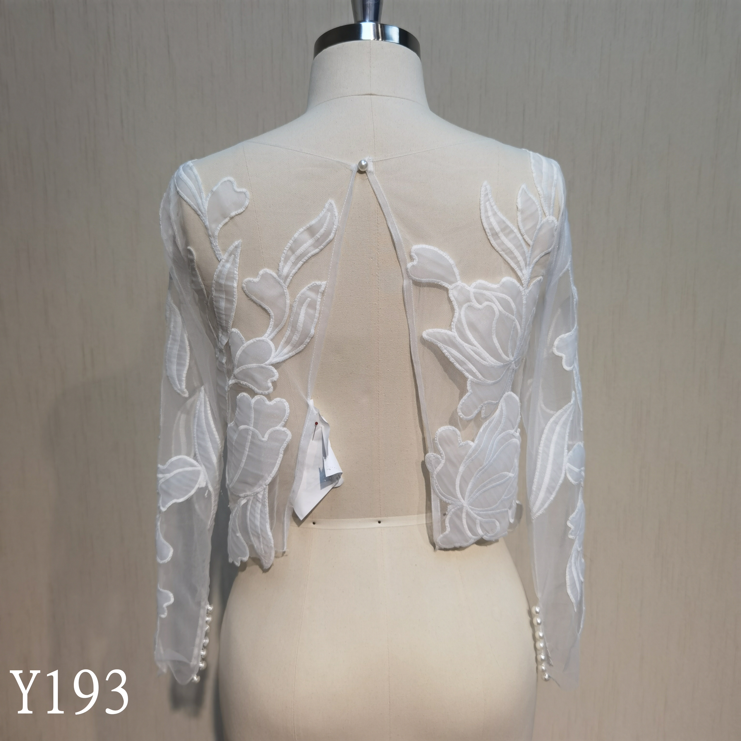 Y193 Detachable top with applique Wedding dresses  made in China