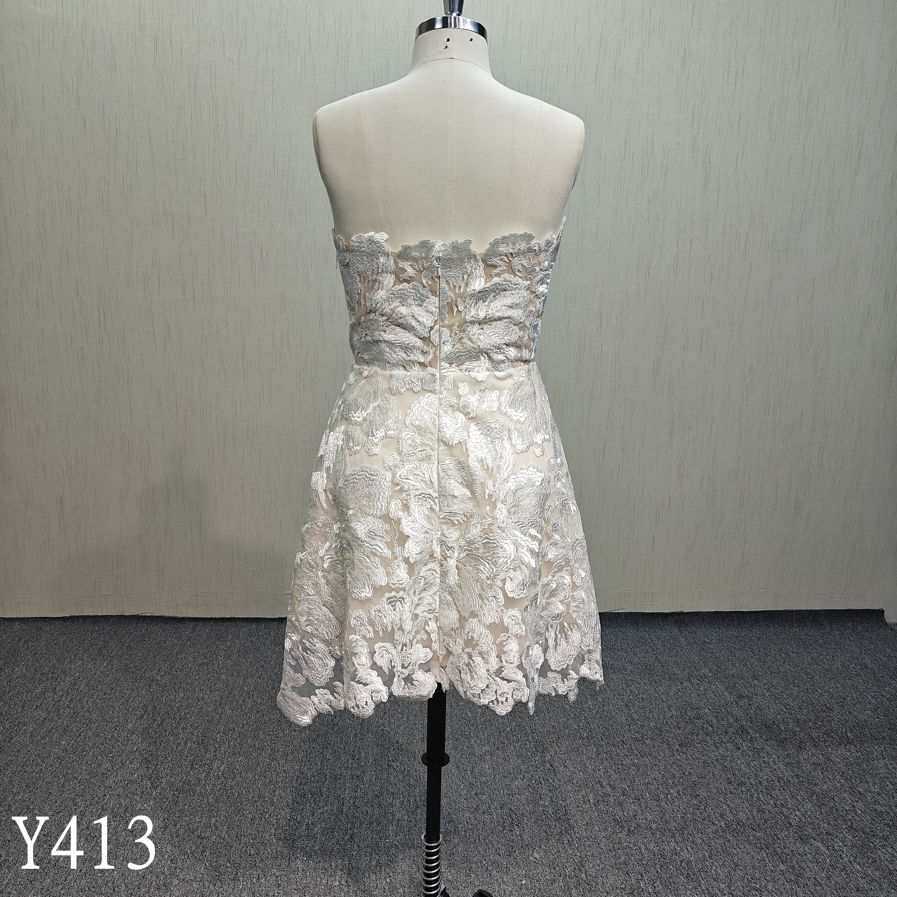 Y413 sleeveless mini dress