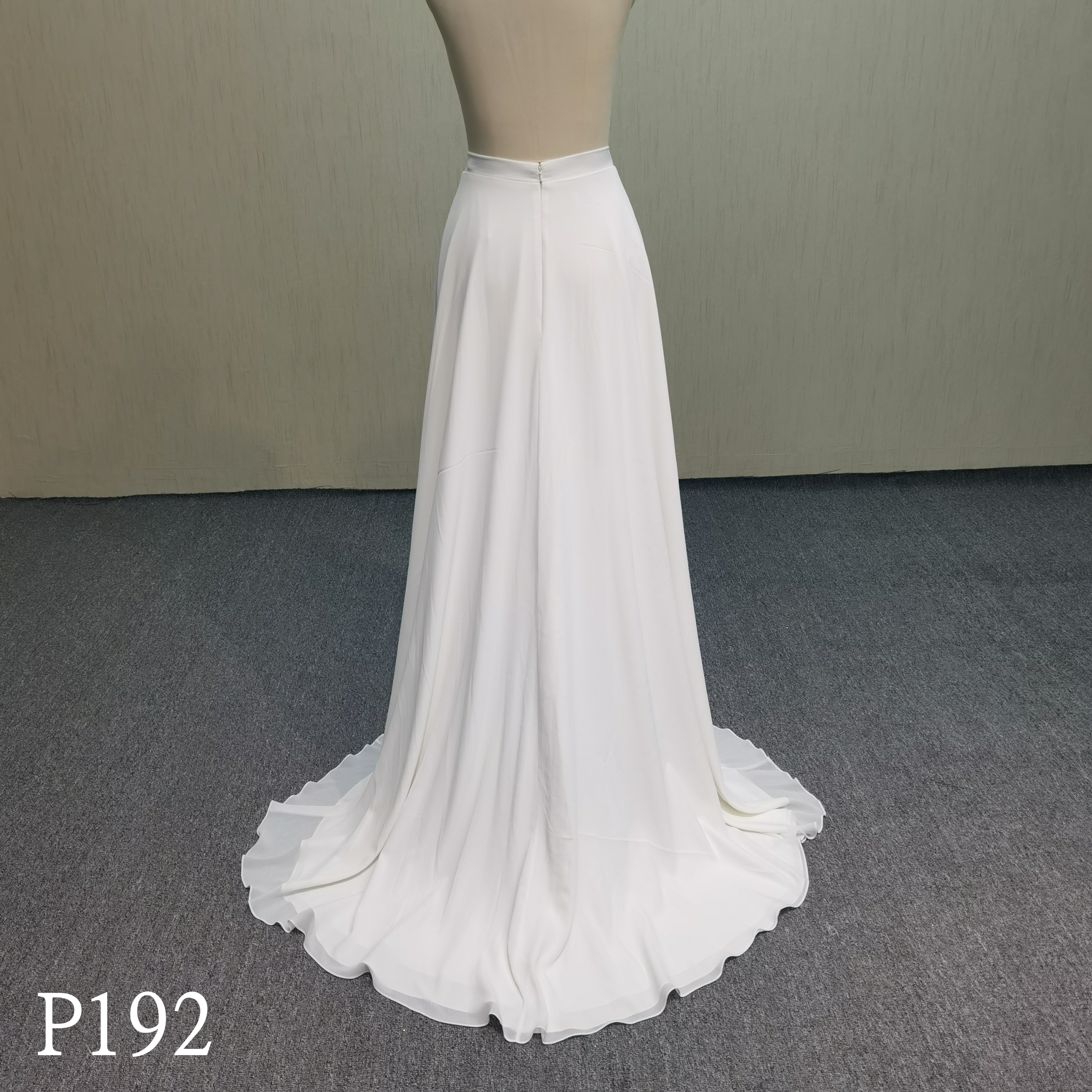 P192 Detachable chiffon dress