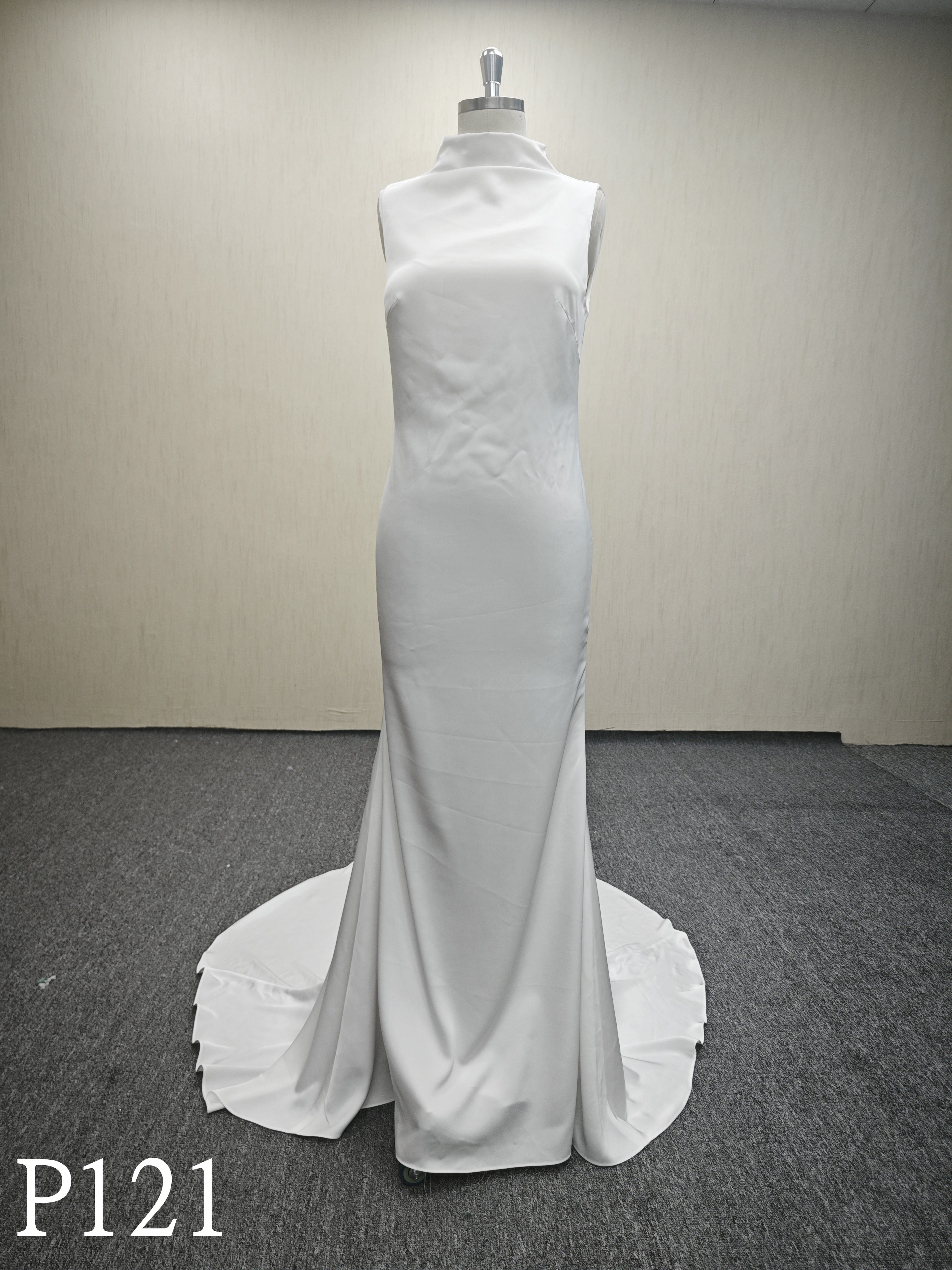 P121 Detachable tulle wedding dress