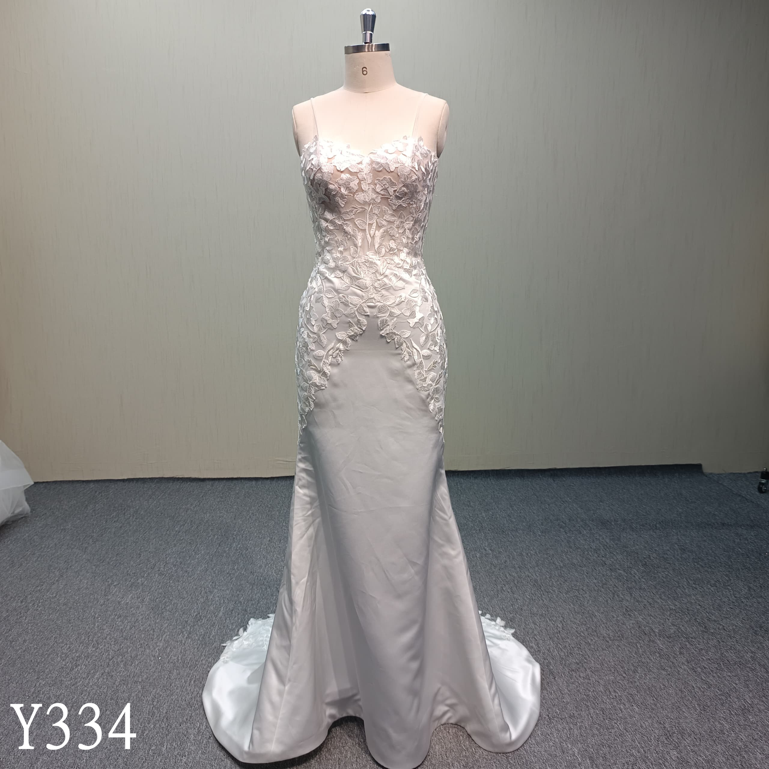 Y334 Dream Wedding Dress with Detachable tulle