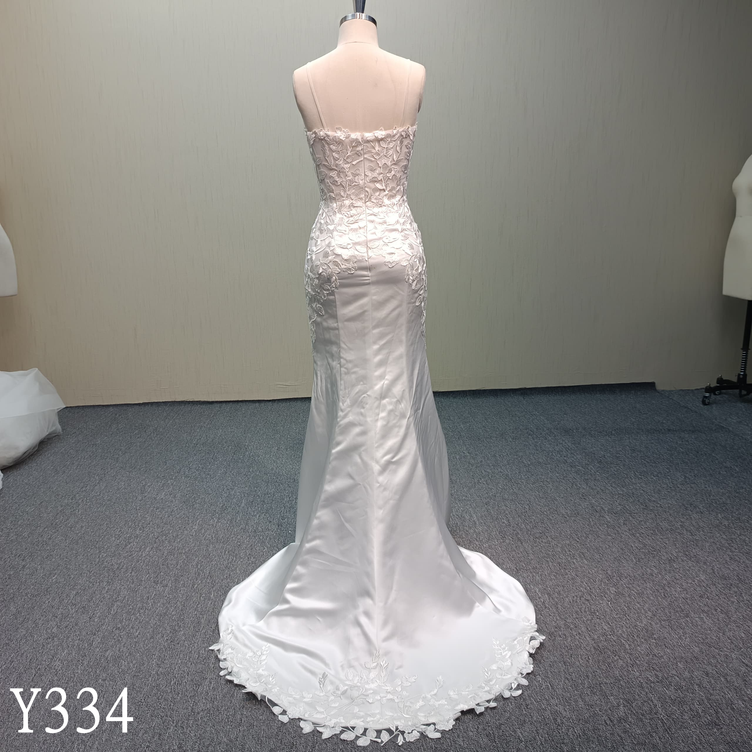 Y334 Dream Wedding Dress with Detachable tulle
