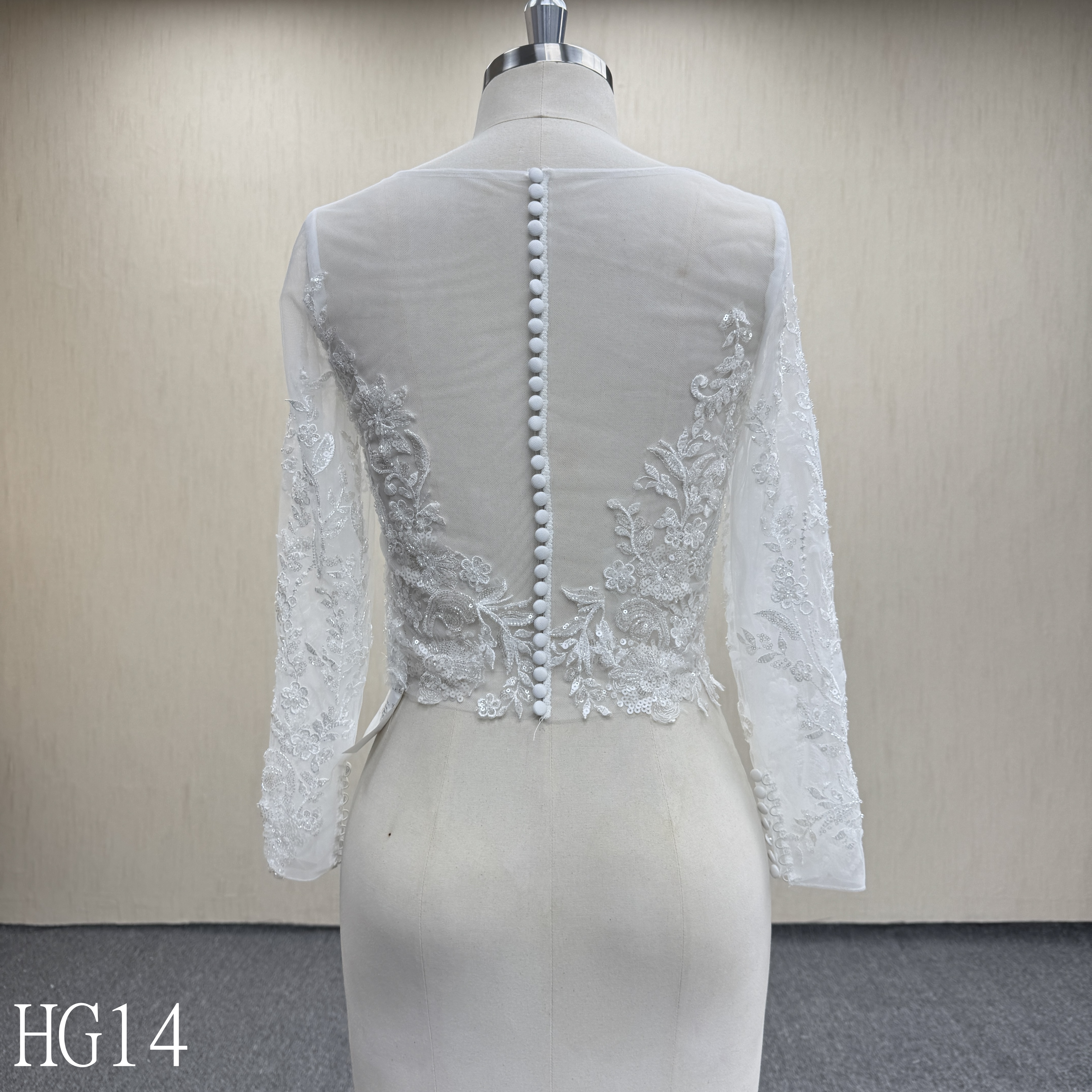 HG14 Embroidery  Flower Coat