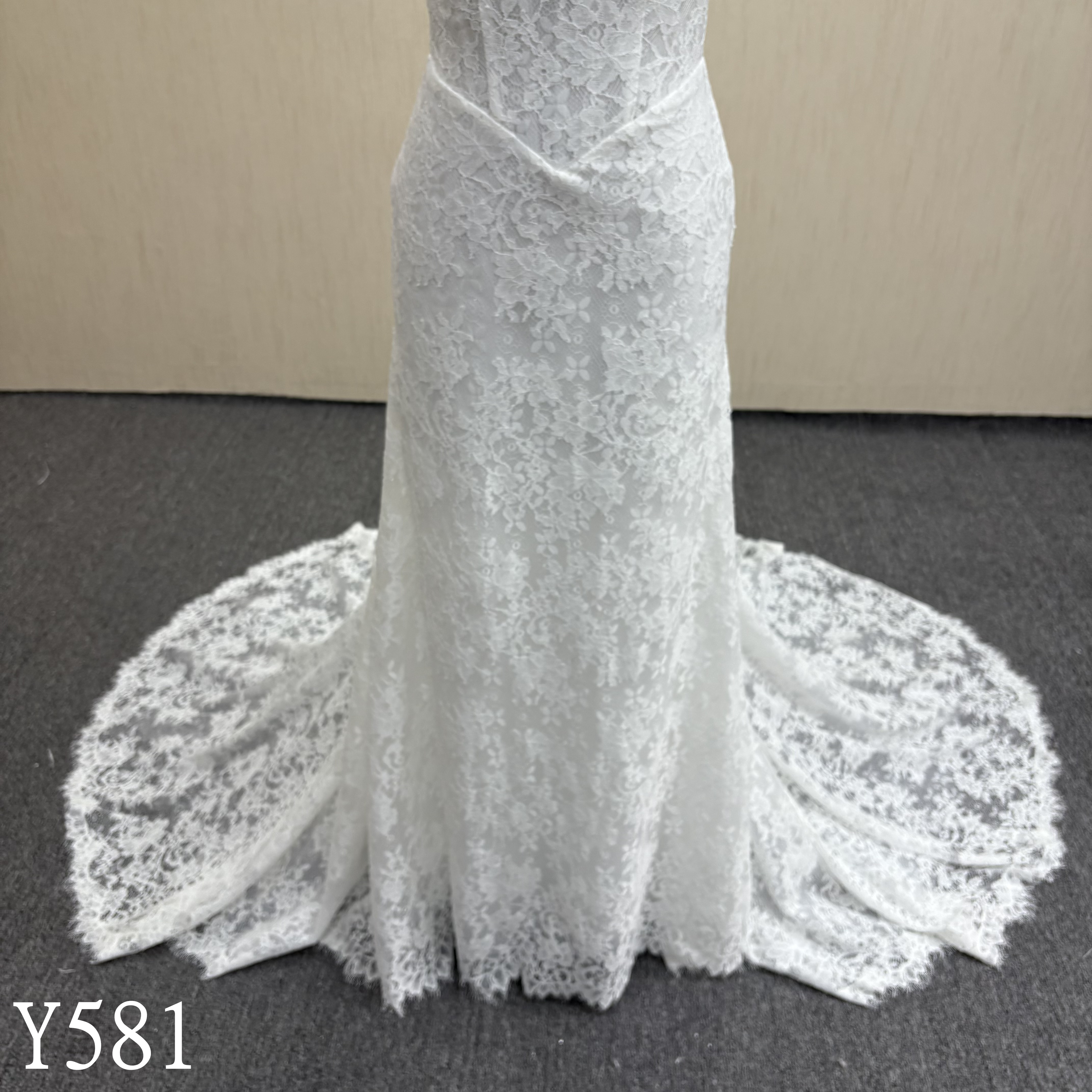 Y581 Pretty Mermaid Wedding Dress