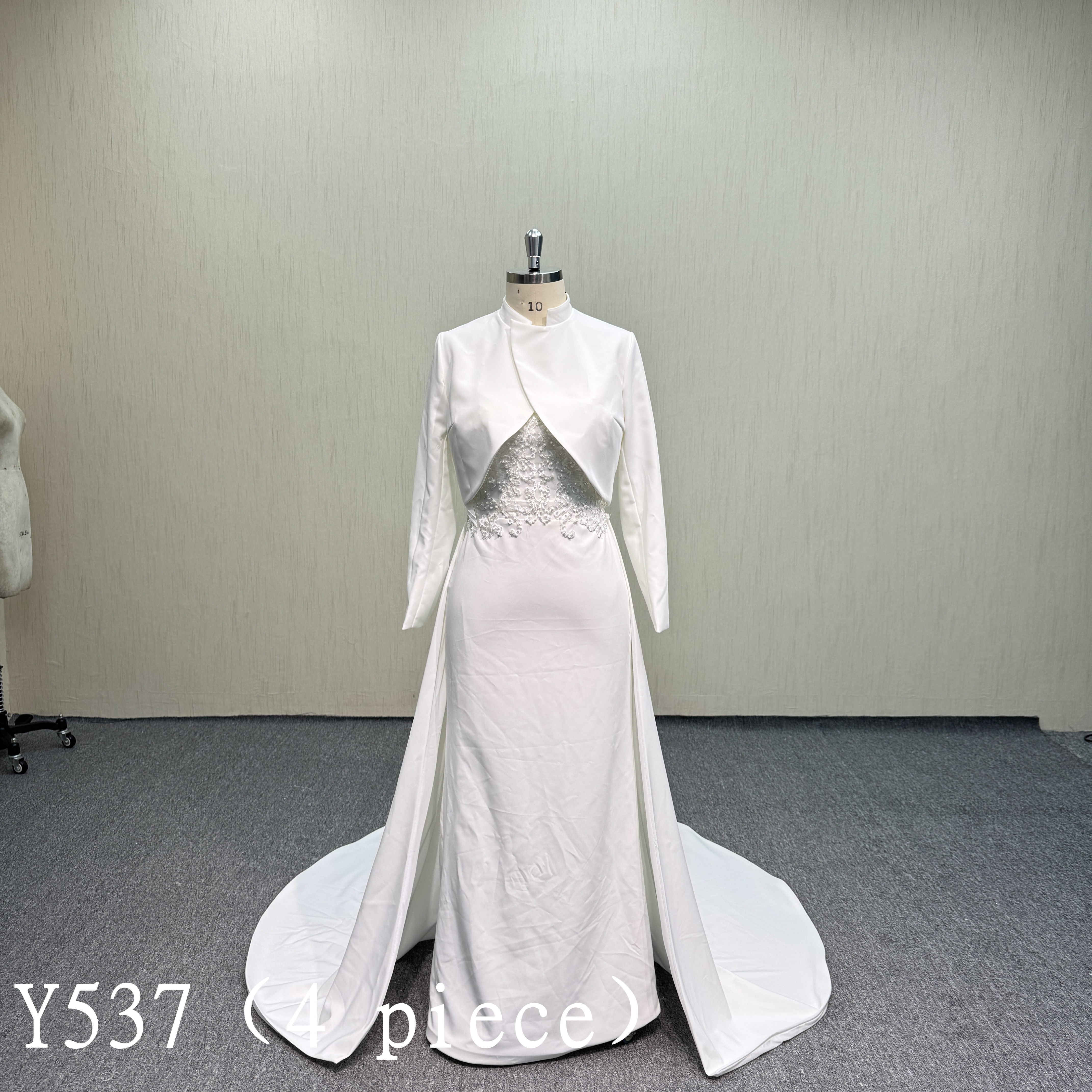 Y537 Wedding Dress with three way to wear