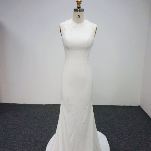 Y021 3D Floral Mermaid Bridal Gowns