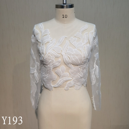 Y193 Detachable top with applique Wedding dresses  made in China