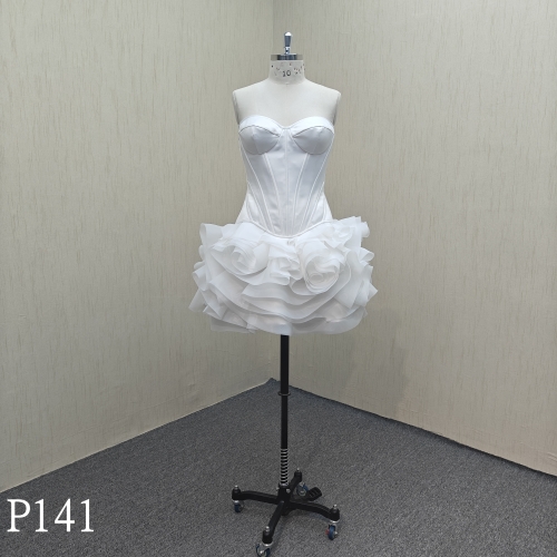 P141 Ivory Sweetheart Ballgown Skirt for Bride Made in China