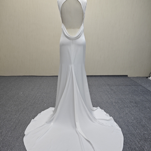 P121 Detachable tulle wedding dress