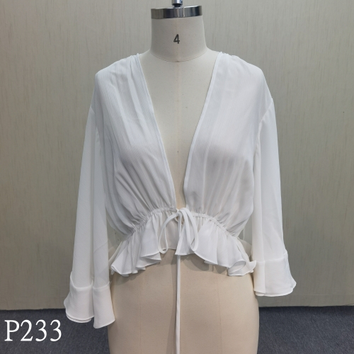 P233 Elegant tulle blouse