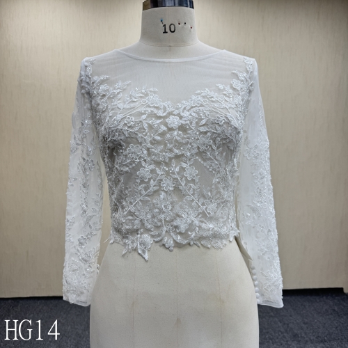 HG14 Embroidery  Flower Coat