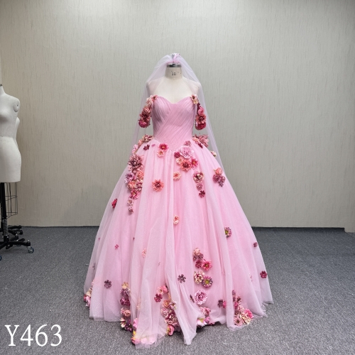 Y461 Flower Fairy Wedding Dress