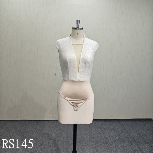 RS145 Top of One Pit with Invisible Zipper