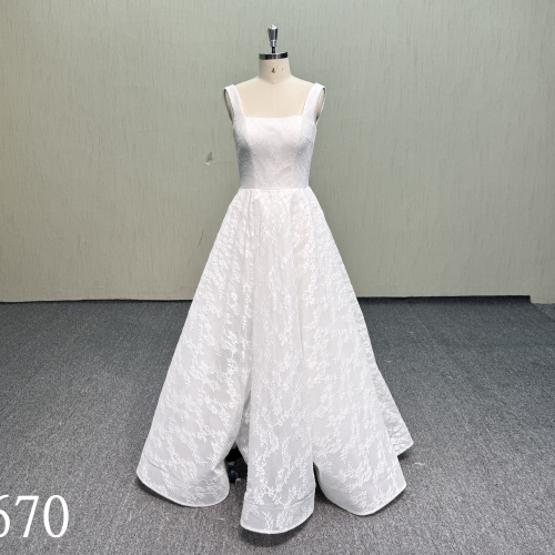 Y670 Square Wedding Dress