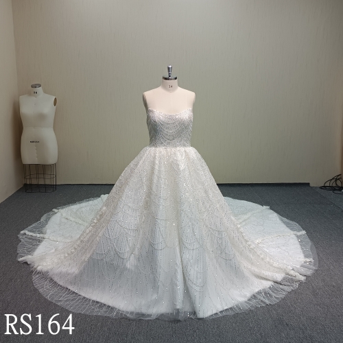 RS164 Luxury heavy industry wedding dress