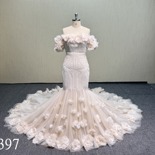 Y397 Luxury wedding dress--stylish design