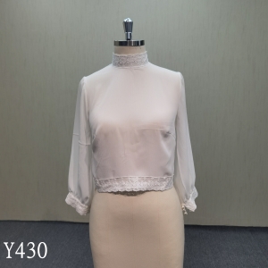 Y430 Chiffon bolero jacket