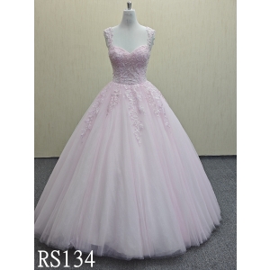RS134 Elegant and luxurious sweetheart neckline A-line wedding dress