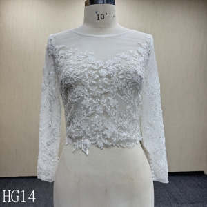 HG14 Embroidery  Flower Coat
