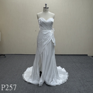 P257 Elegant Mermaid Wedding Dress
