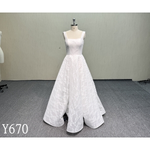 Y670 Square Wedding Dress