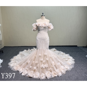 Y397 Luxury wedding dress--stylish design